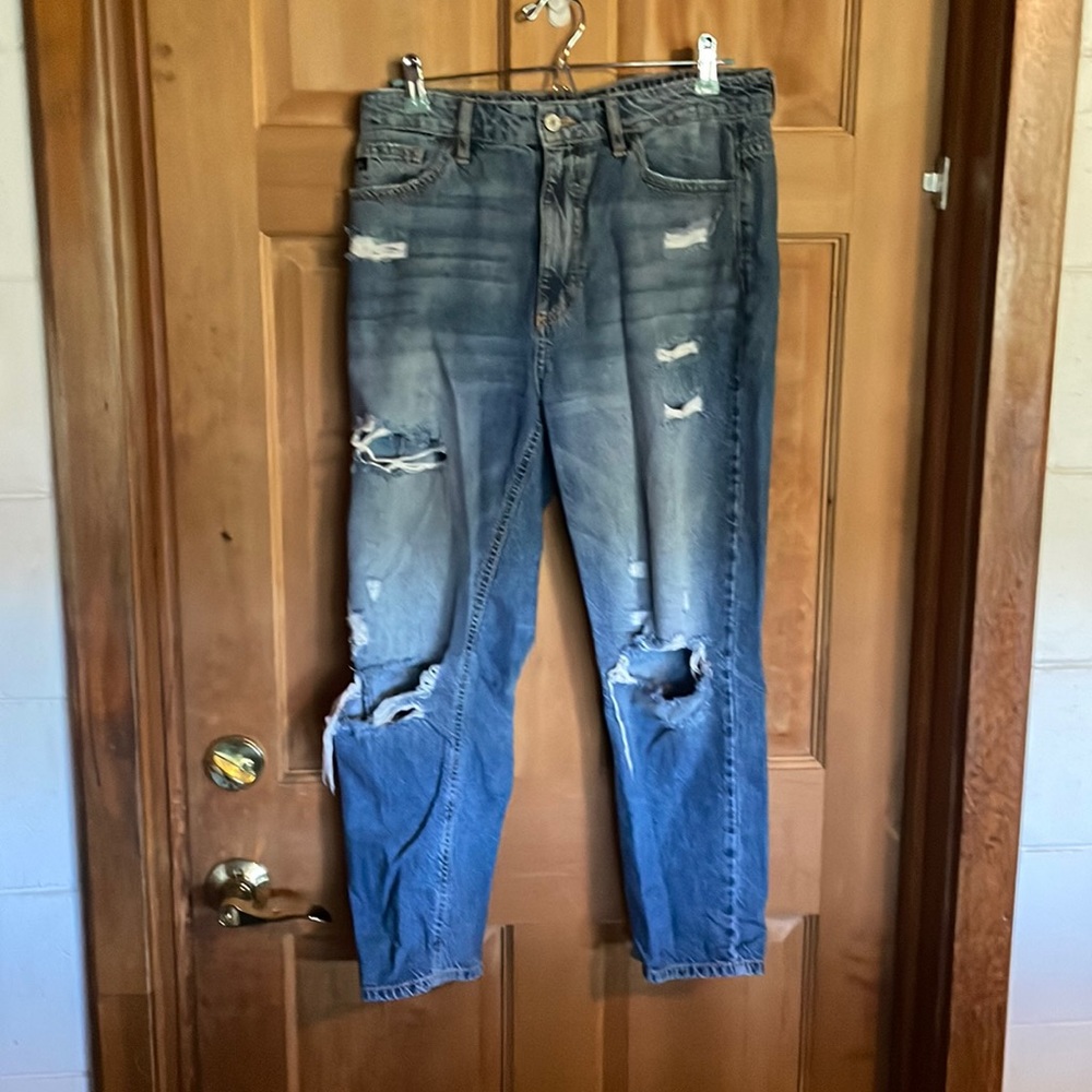 Kancan Bobbie Ultra High Rise Straight Leg Jeans size 9/28